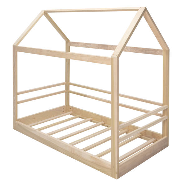 Loon Peak® Everlei Solid Wood Canopy Bed & Reviews Wayfair